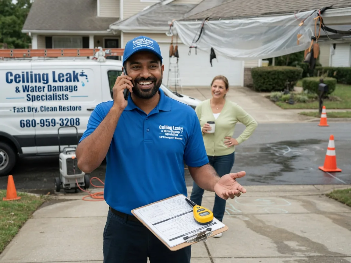 Ceiling Leak Cleanup Lysite, WY FAQs